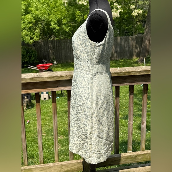 Sigrid Olsen silk/linen blend sleeveless dress size 6 - Picture 3 of 10